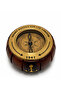 10 Pieces Brass Compass – Nautical Style Compass with Wooden Body for Travel and Decorative Use 8 cm - 2