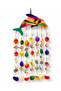5 Pieces Seashell Fish Wind Chime – 48 cm Length, Decorative Hanging Ornament, Beach Accessory, Seashell Wind Chime, Beach Ornament - 2