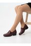 Genuine Leather Claret Red Orthopedic Sole Casual Women's Shoes - 3