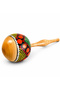 4 Pieces of Batik Coconat Maracas – Handheld Rhythm Instrument, Patterned Shaker, 27 cm Model No 1013, Maracas Percussion - 2