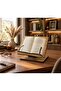 Kabe Motifli Book Reading, Laptop and Tablet Stand, Adjustable and Height Adjustable 360 °   Rotatable Foldable - 2
