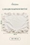 Cotton Ruffle Washing Machine Cover Decorative Protective Cover 60X80Cm - 3