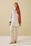 Carnation Monogram Orange Silk Shawl 68X200 - 6