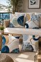 Abstract Circles Patterned 4-Piece Throw Pillow Cover Set