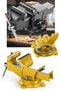 150 mm Professional Fixed Bench Vise Metal Table Workshop and Repair Vise - 2