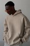 Unisex Mink Soft Fabric Oversize Fit Fleece Hooded Sweatshirt Hoodie