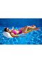 Foldable Rainbow Patterned Inflatable Sea Mat - Swimming Mat - Inflatable Sea Bed - Inflatable Water Bed with Cushion - Pool Bed - Inflatable Mattress - Inflatable Resting Mat - Inflatable Water Mat 216X80 Cm. - 7