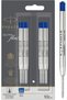 QUINKflow Ballpoint Pen Ink Refills, Medium Tip, Blue, 10 Count Value Pack