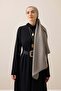 Window Cage Anthracite Ramy Jacquard Shawl 70X210 - 6