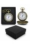 1 Piece Antique Chain Watch – Antique Style Pocket Watch with Special Box Pocket Watch 4×5 cm - 2