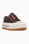 Women's Casual Sneaker Shoes with Lace Accessories 26K 26K366-1 Brown - 4