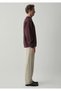 M0S10634 Basic Men's Sweatshirt Bordo - 6