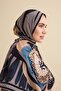 Gelincik Gray Cotton Floss Shawl 72X212 - 6