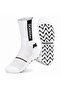 Non-Slip Sports Socks White |   Breathable, Ankle-Supporting, Strong Grip Socks