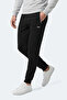 Fernon Men's Black Sweatpants with Pockets - 8