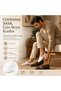 Men's Bamboo 6-Piece Ballerina Socks Invisible No Show Seamless Silicone Heels - 2