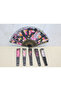 2 Pieces of Plastic Colorful Fans – 23 cm Hand Fan - 2