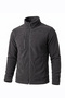 Unisex Windproof 3-Pocket Pro Outdoor Full-Zip Fleece Jacket Cardigan - 3