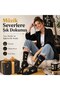 Women's Musical Instrument Patterned Socks 36-40 |   Cotton Seamless Black Long Socks Gift - 2