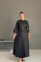 Imported Italian Sequined Knitwear Jacket Skirt Set - 4