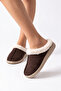 Women's Suede Fur-Lined, Soft Sole, Winter House Slippers - Plush Daily Comfortable Slippers - 7