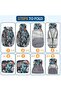 Foldable Backpack Lightweight Packable 25 L, Small Hiking Daypack - 6