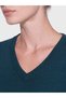 Alita City Lcw Everyday Petrol Knitwear Plain V-Neck Women's Sweater - 3
