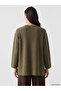 Two Mt Shop Quality Khaki Thessaloniki Plain Oversize Women's Tunic - 4