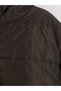 Two Mt Shop Quality Khaki Hooded Boys' Puffer Coat - 3