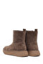 Women's Mink Zippered Thick Soled Suede Leather Boots Wf565005Ds - 6