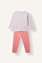 Printed and Patterned 4-Piece Pajama Set for Baby Girl I3235A526Au - 6