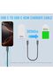 طقم كابل شحن متعدد المنافذ USB مع محول طاقة 60 واط وشاحن لاسلكي مدمج لـ - 7