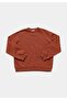 Regular Fit Round Neck Printed Women's Brown Sweatshirt - 5