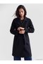 Esvab • Modern & Distinctive Double-Breasted Roba Collar Belted Women's Cashmere Coat - 3