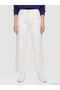 Two Mt Shop Quality Xside White Denim Straight Wideleg High Waist Wide Leg Women's Jean Pants - 2