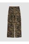 Sparkling Choices from Shining Store Camouflage Embroidered Women's Cargo Jean Pants - 5