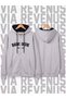Bangkok Thailand Printed Unisex Zippered Hooded Sweatshirt Cardigan