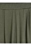 Two Mt Shop Quality Lcw Petite Khaki Interlock Plain Loose & Baggy Women's Sweatpants - 4