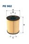 Fuel filter PE 962