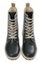 Women's Vegan Leather Multi-Colored Long Boots - Pet Boulevard Design - 3