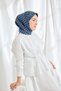 100% Twill Silk Scarf S539-13 - 2