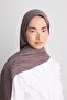 Leaf Pattern Silky Jacquard Shawl - 3