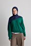 Honeycomb Pattern Silky Jacquard Shawl - 2