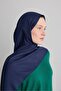 Honeycomb Pattern Silky Jacquard Shawl - 3