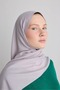 Honeycomb Pattern Silky Jacquard Shawl - 3