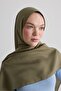 Honeycomb Pattern Silky Jacquard Shawl - 3