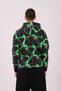 Men's Green Lightning Pattern Sweatshirt - 4
