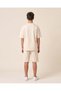 Senior Boys Beige Plain Casual Set - 2