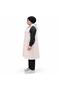 Women's Plus Size Stone Embroidered Quilted Vest - 5