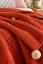 100% Cotton Double Pompom Pique Set Tile (Pique + Sheet + Pillowcase) - 4